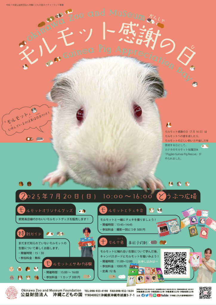 「モルモット感謝の日」イベント