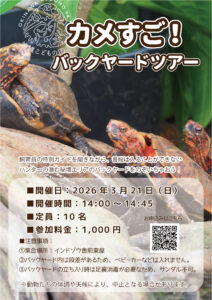 カメすご～バックヤードツアー編～